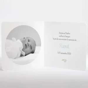 Faire-part de naissance Premier reveil*Faire-part Elégant Clearance
