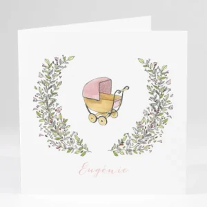 Faire-part de naissance Promenade en landau*Faire-part Elégant Online