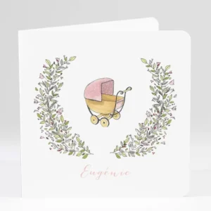 Faire-part de naissance Promenade en landau*Faire-part Elégant Online