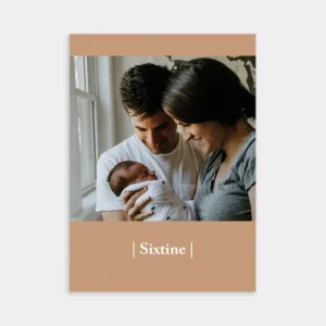 Faire-part de naissance Purete*Faire-part Elégant Outlet
