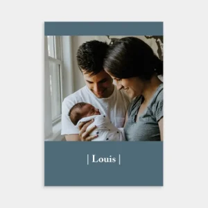 Faire-part de naissance Purete*Faire-part Elégant Outlet