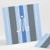 Faire-part de naissance Rayures couronnees*Faire-part Elégant New