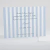 Faire-part de naissance Rayures classiques*Faire-part Elégant Outlet
