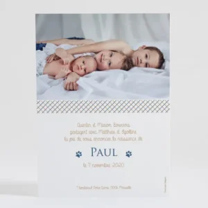 Faire-part de naissance Renardeau simple*Faire-part Elégant New
