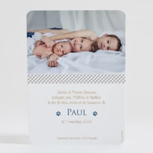 Faire-part de naissance Renardeau simple*Faire-part Elégant New
