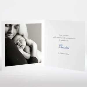 Faire-part de naissance Ronde de bonheur*Faire-part Elégant Online