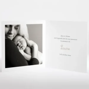 Faire-part de naissance Ronde de bonheur*Faire-part Elégant Online