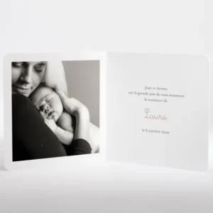 Faire-part de naissance Ronde de bonheur*Faire-part Elégant Online