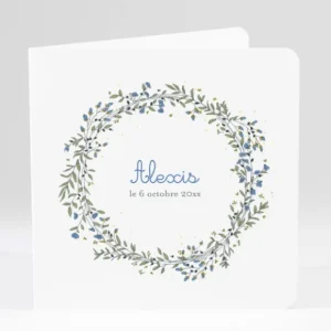 Faire-part de naissance Ronde de bonheur*Faire-part Elégant Online