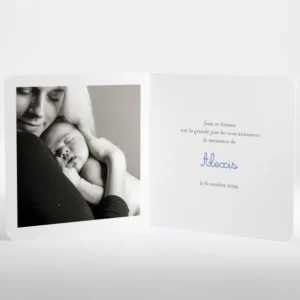 Faire-part de naissance Ronde de bonheur*Faire-part Elégant Online