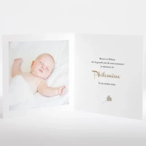 Faire-part de naissance Scoubidou*Faire-part Elégant Outlet