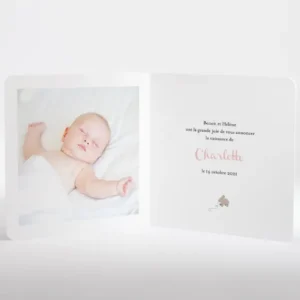 Faire-part de naissance Scoubidou*Faire-part Elégant Outlet