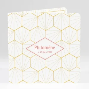 Faire-part de naissance Scandinave*Faire-part Elégant Hot