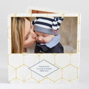 Faire-part de naissance Scandinave*Faire-part Elégant Hot