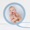 Faire-part de naissance Simple zigzag photo*Faire-part Elégant Outlet