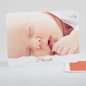Faire-part de naissance Simplicite*Faire-part Elégant Hot