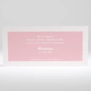 Faire-part de naissance Silhouettes fratrie*Faire-part Elégant Outlet