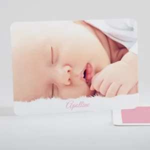 Faire-part de naissance Simplicite*Faire-part Elégant Hot