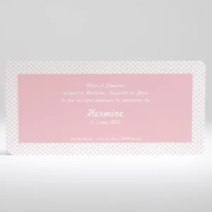 Faire-part de naissance Silhouettes fratrie*Faire-part Elégant Outlet
