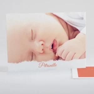 Faire-part de naissance Simplicite*Faire-part Elégant Hot