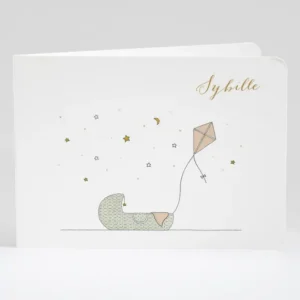 Faire-part de naissance Sous les etoiles*Faire-part Elégant Online