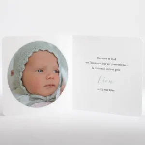Faire-part de naissance Spring baby boy*Faire-part Elégant Sale