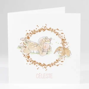 Faire-part de naissance Surprise*Faire-part Elégant New