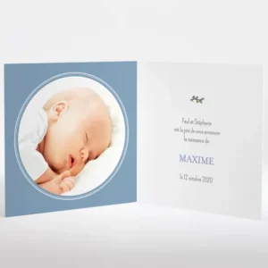 Faire-part de naissance Sweety brother*Faire-part Elégant Discount