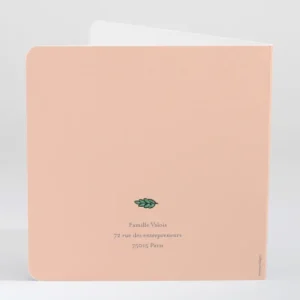 Faire-part de naissance Sweety parents*Faire-part Elégant Hot
