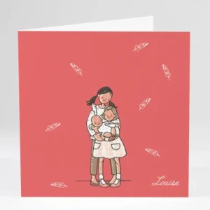 Faire-part de naissance Sweety sisters*Faire-part Elégant New