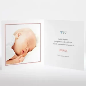 Faire-part de naissance Sweety brothers*Faire-part Elégant Outlet