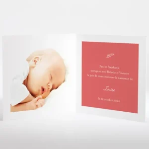 Faire-part de naissance Sweety sisters*Faire-part Elégant New