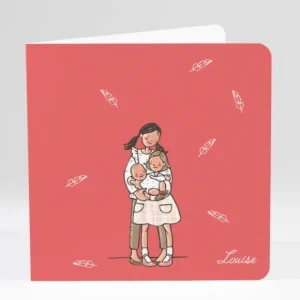 Faire-part de naissance Sweety sisters*Faire-part Elégant New