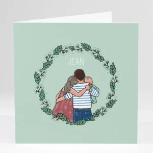 Faire-part de naissance Sweety parents*Faire-part Elégant Hot