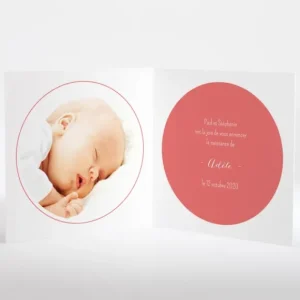 Faire-part de naissance Sweety sister*Faire-part Elégant Sale