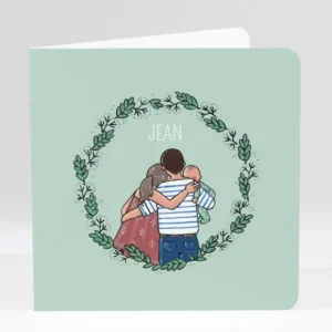 Faire-part de naissance Sweety parents*Faire-part Elégant Hot