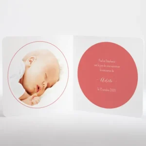 Faire-part de naissance Sweety sister*Faire-part Elégant Sale