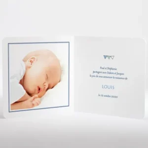 Faire-part de naissance Sweety brothers*Faire-part Elégant Outlet