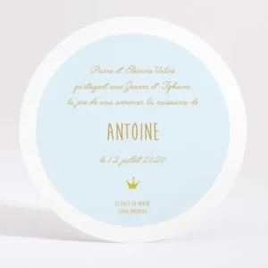 Faire-part de naissance Swing*Faire-part Elégant Discount