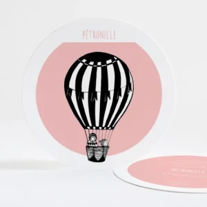 Faire-part de naissance Sweety montgolfiere*Faire-part Elégant Discount