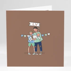 Faire-part de naissance Sweety brothers*Faire-part Elégant Outlet