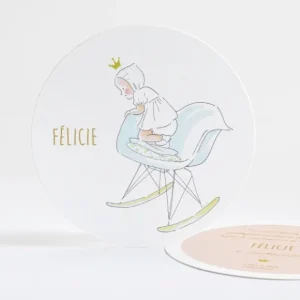 Faire-part de naissance Swing*Faire-part Elégant Discount