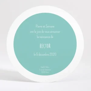 Faire-part de naissance Sweety montgolfiere*Faire-part Elégant Discount