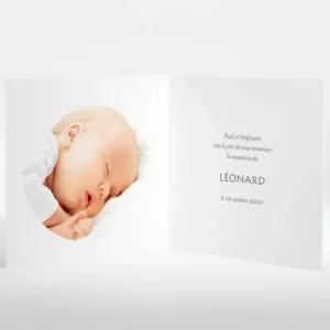 Faire-part de naissance Sweety family*Faire-part Elégant Clearance