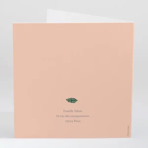 Faire-part de naissance Sweety parents*Faire-part Elégant Hot