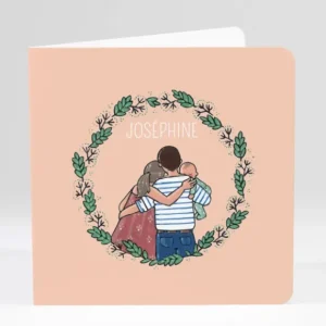 Faire-part de naissance Sweety parents*Faire-part Elégant Hot