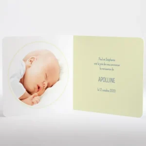 Faire-part de naissance Sweety brother*Faire-part Elégant Discount