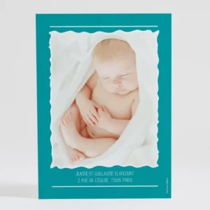 Faire-part de naissance Symboles de joie Fille*Faire-part Elégant Sale