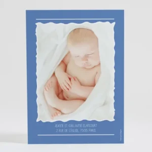 Faire-part de naissance Symboles de joie Garcon*Faire-part Elégant Clearance