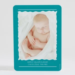 Faire-part de naissance Symboles de joie Fille*Faire-part Elégant Sale